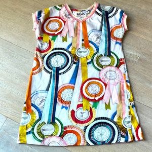 Molo California Ribbons - girls dress - size 4T (out of stock everywhere)